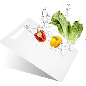 Tabla De Cocina Pvc 40,5x25,5x0,8 Cm Doble Cara Cortar Picar