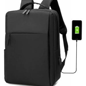 Mochila Ejecutiva Nj1903 Usb Porta Notebook Laptop Antirrobo