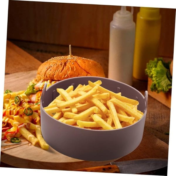 Sartén De Silicona Para Freidora Sin Aceite Diámetro 19 Cm - Imagen 8