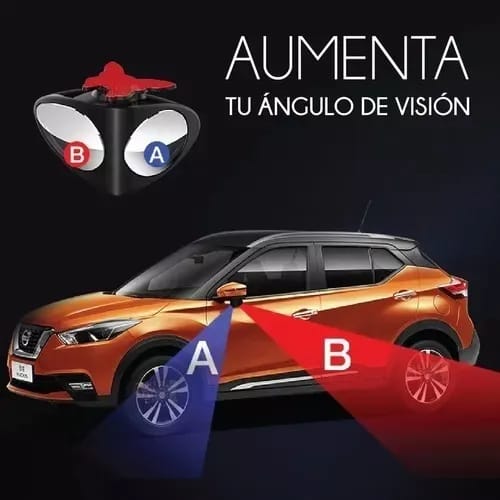 Espejo Punto Ciego Para Vehículos De Lado Izquierdo Lateral - Imagen 2