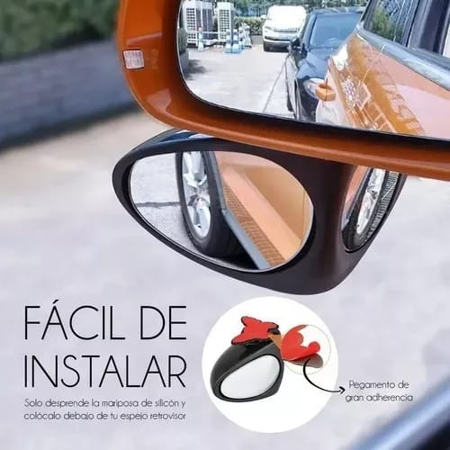 Espejo Punto Ciego Para Vehículos De Lado Izquierdo Lateral - Imagen 3