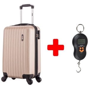 Valija Cabina Carry On Viaje Rigida + Balanza Digital Gratis