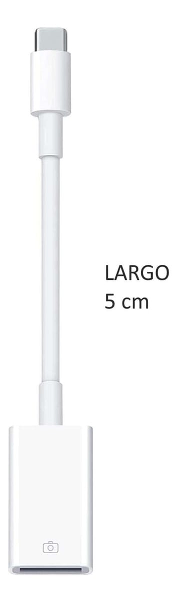 Cable Adaptador Tipo C Usb C Macho - Usb Hembra Otg 5cm - Imagen 4