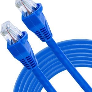 Cable Lan Utp 10m Rj45 Azul Cat 5e Armado De Alta Velocidad