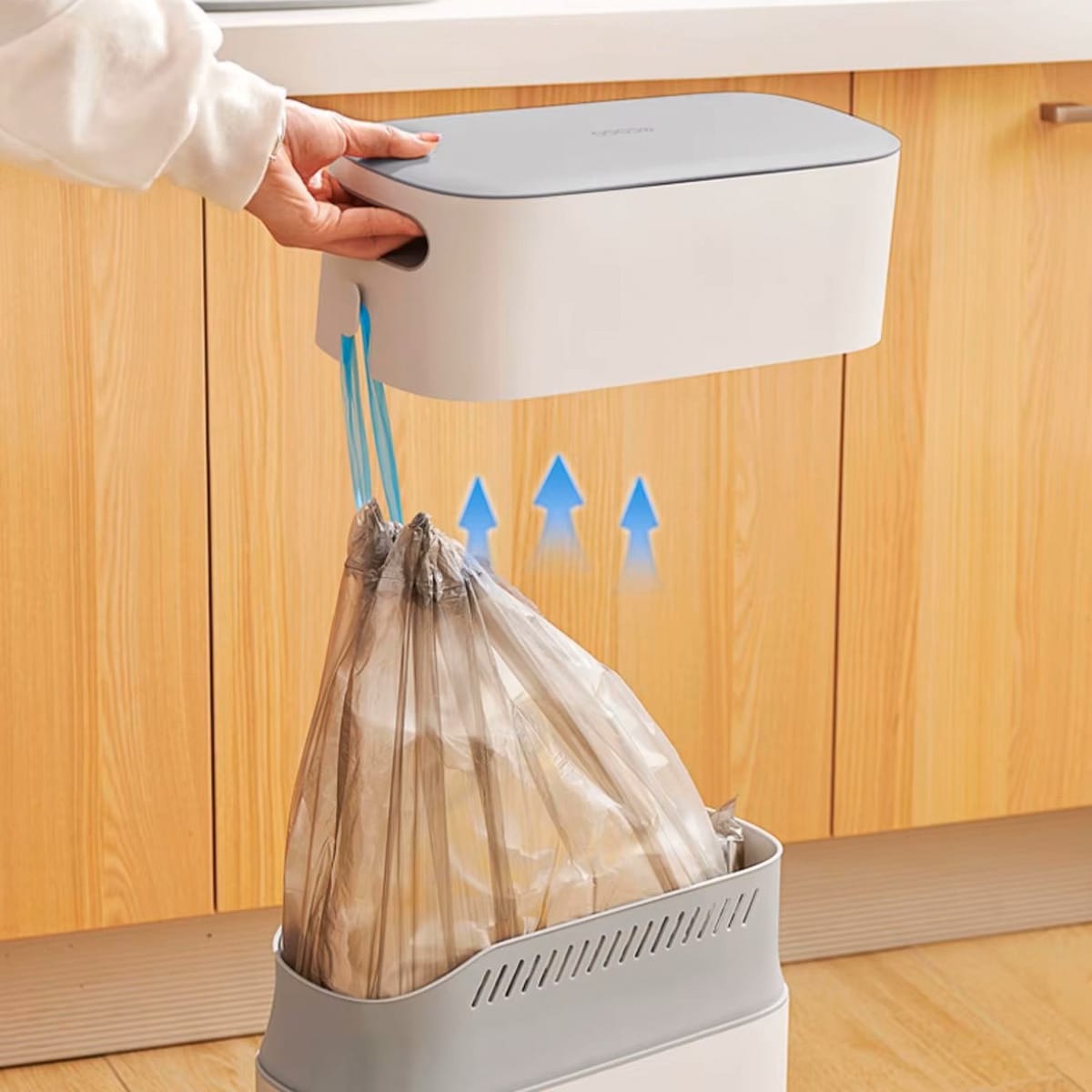 Papelera Estrecha Cocina Sala Baño Dormitorio Pequeña 12 Lts - Imagen 8
