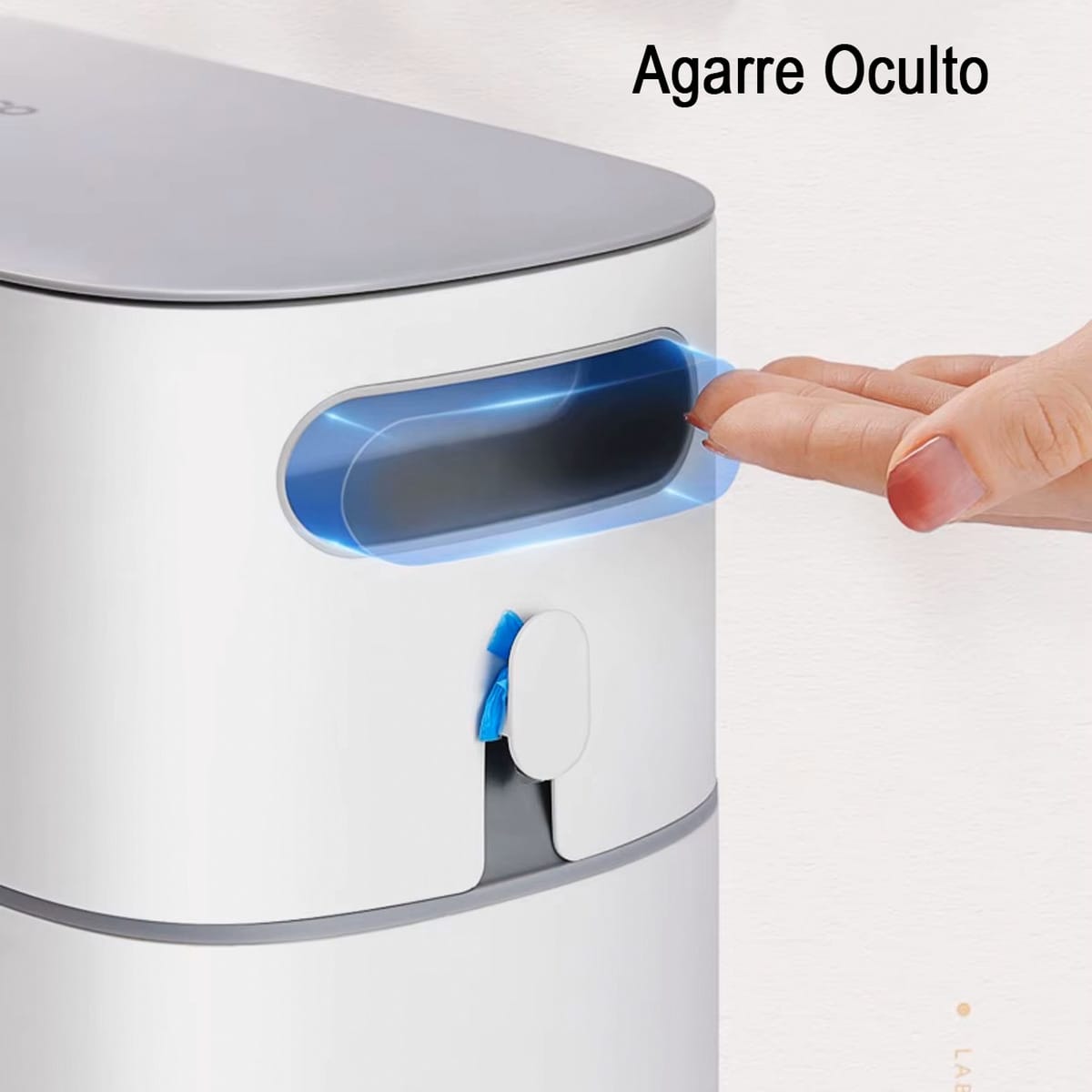 Papelera Estrecha Cocina Sala Baño Dormitorio Pequeña 12 Lts - Imagen 6