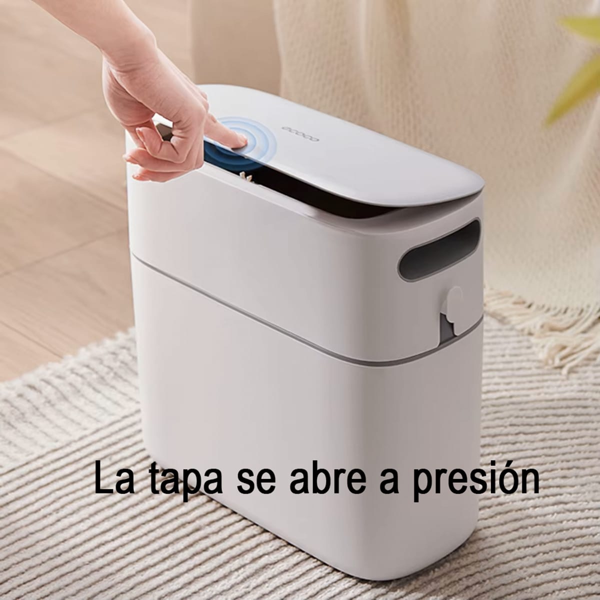 Papelera Estrecha Cocina Sala Baño Dormitorio Pequeña 12 Lts - Imagen 3