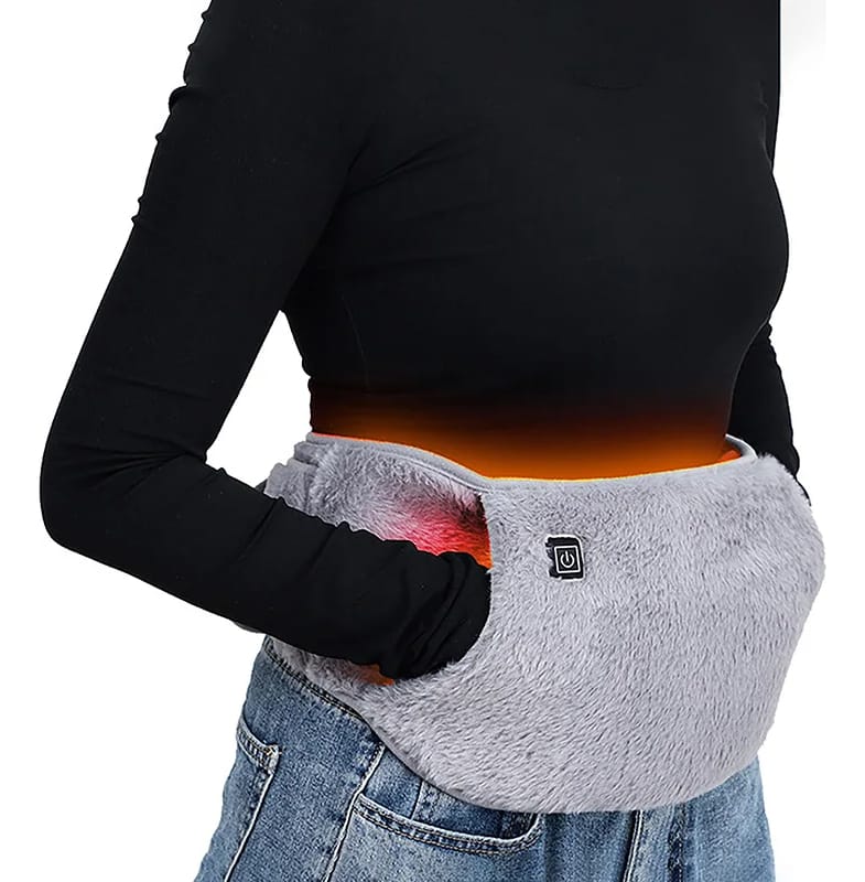 Faja Calefaccion Calentador Cintura Manos Termico Corderito - Imagen 8