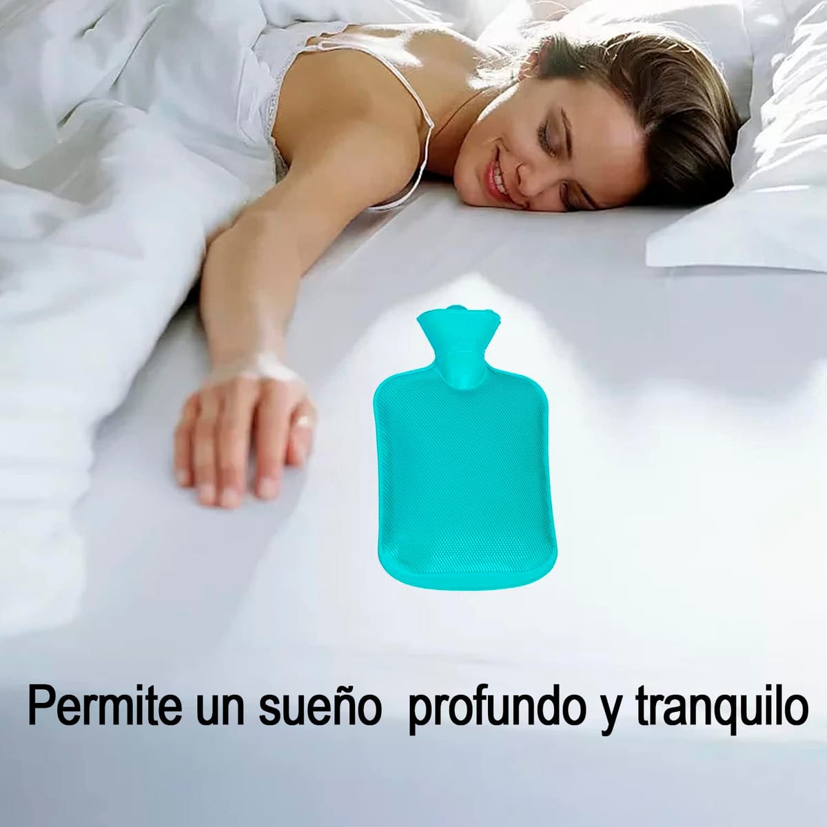 Bolsa Pvc De Agua Caliente 2 Litros Reutilizable Antifugas - Imagen 2