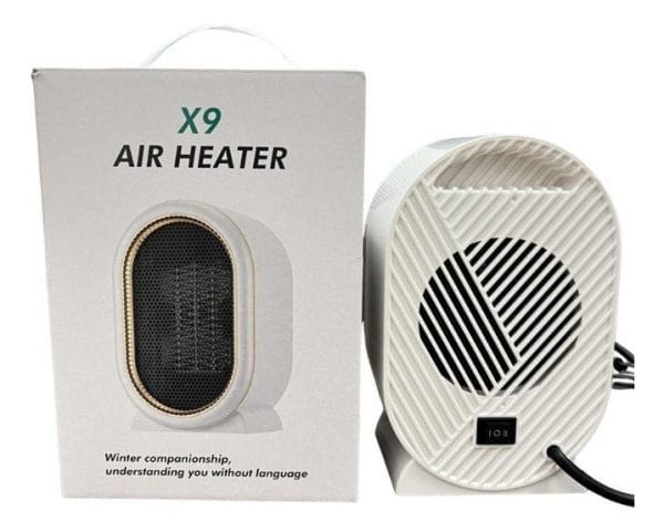 Calefactor Eléctrico De Aire Portátil 1200w Silencioso - Imagen 3