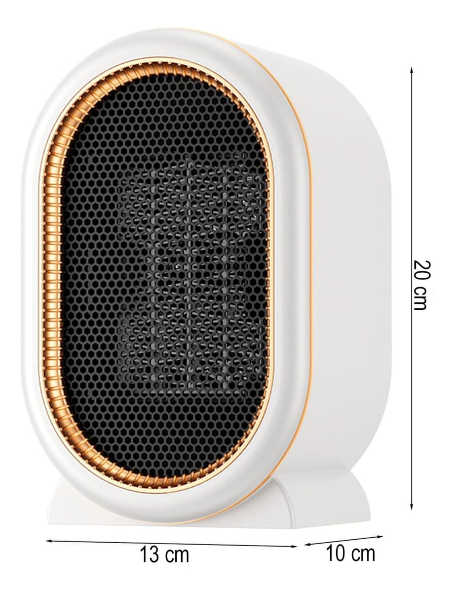 Calefactor Eléctrico De Aire Portátil 1200w Silencioso - Imagen 4