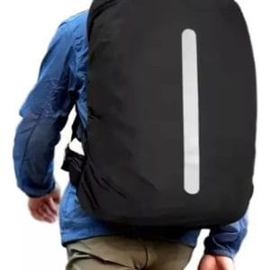 Funda Impermeable Reflectante Cubre Mochila 40l Bici Camping