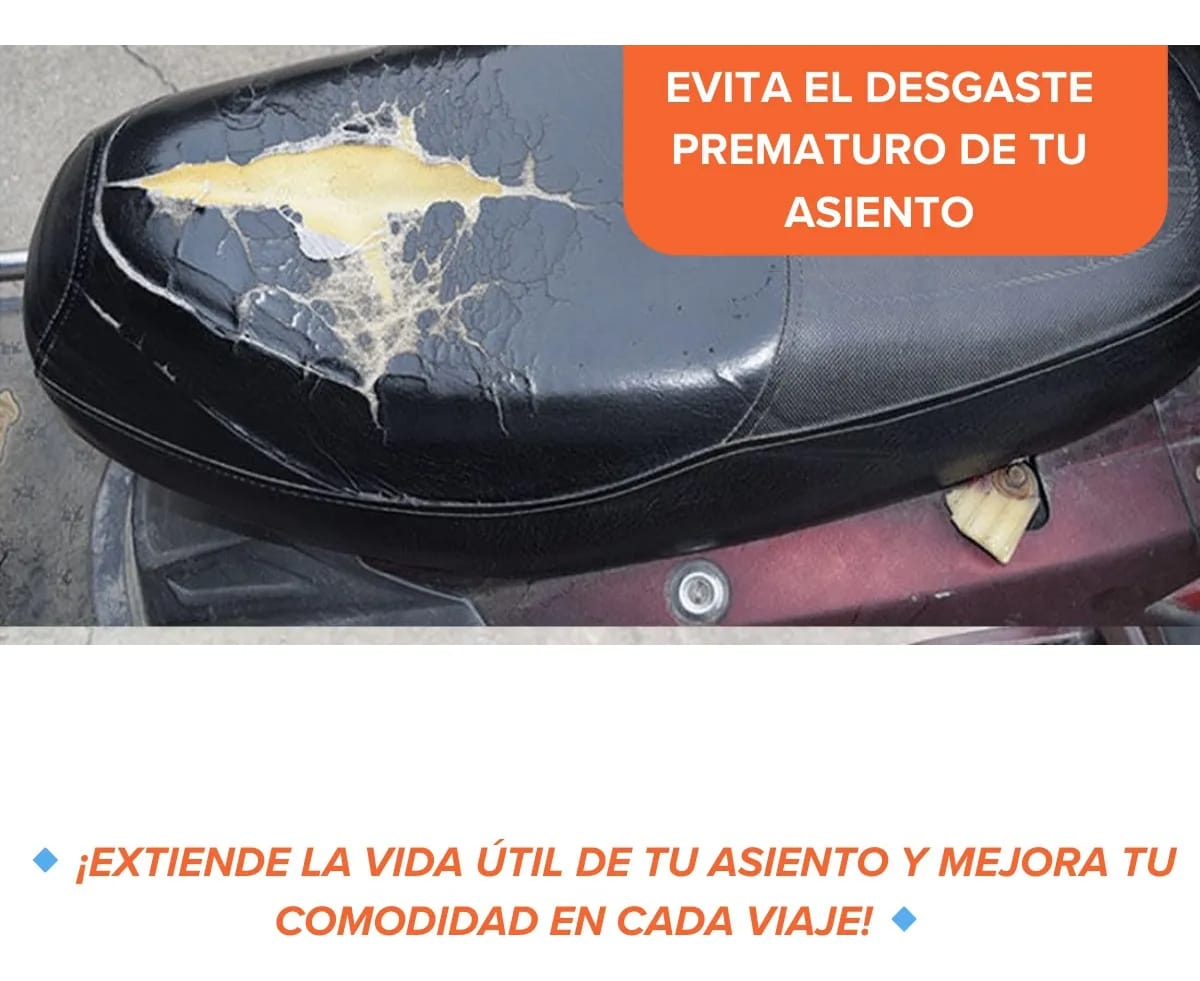 Funda Cubre Asiento Moto 92x50 Cm Protección Antideslizante - Imagen 5