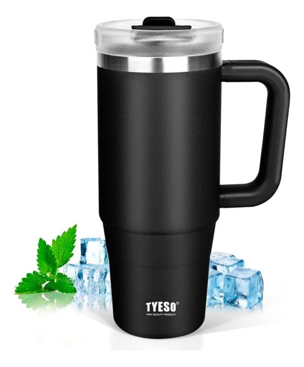 Vaso Termico Jarro Tyeso 900ml Acero Asa Sorbito Aislamiento - Imagen 10