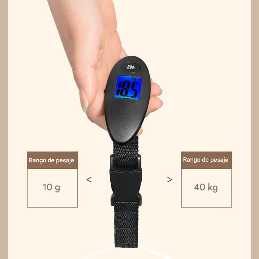 Balanza Portatil Valija Maleta Multiuso Digital Hasta 40kg - Imagen 6