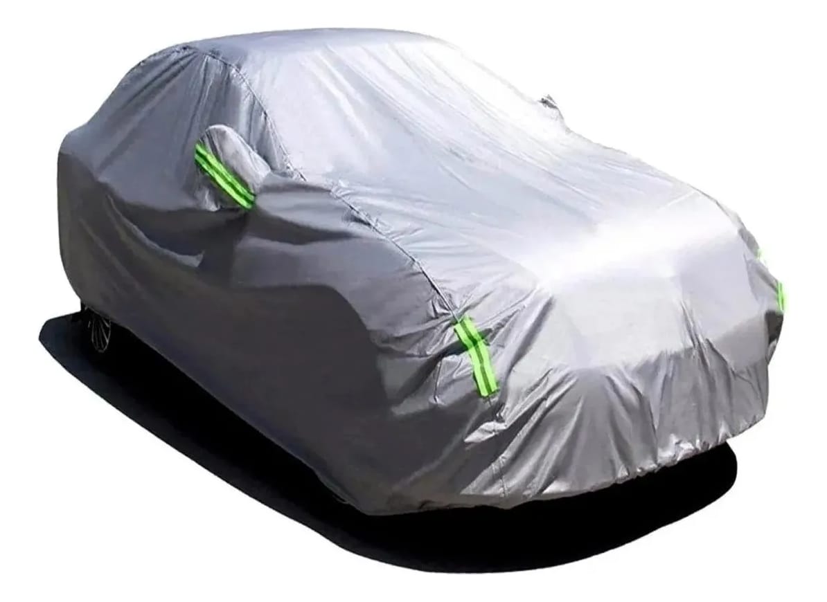 Funda Cubre Cobertor De Auto Felpada Tiras Reflex Reforzado