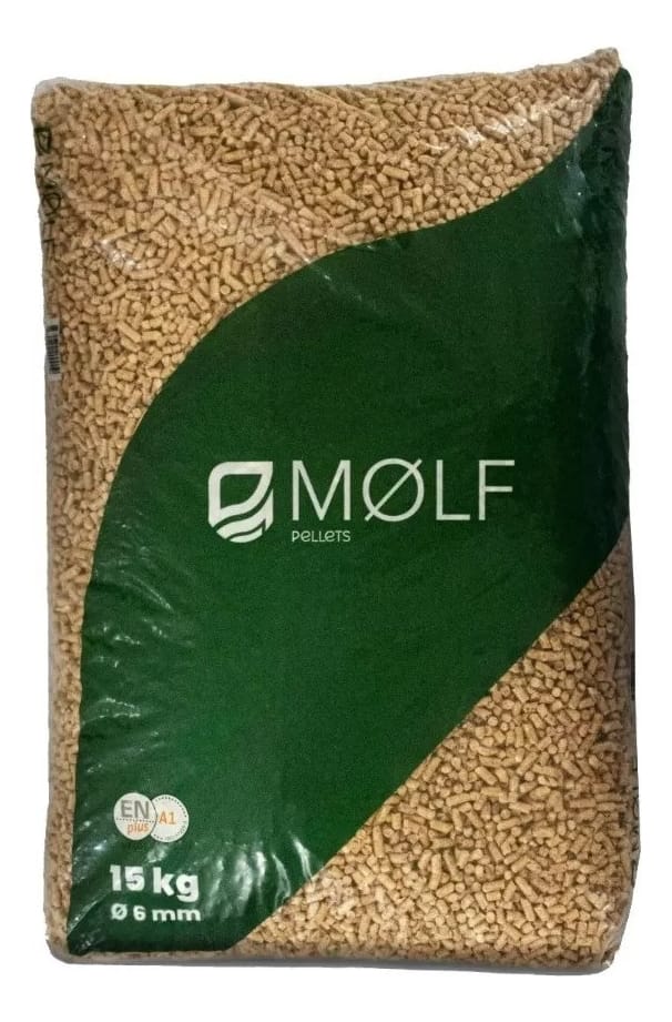 Pellets De Pino Premium 15 Kilos Certificacion En Plus A1