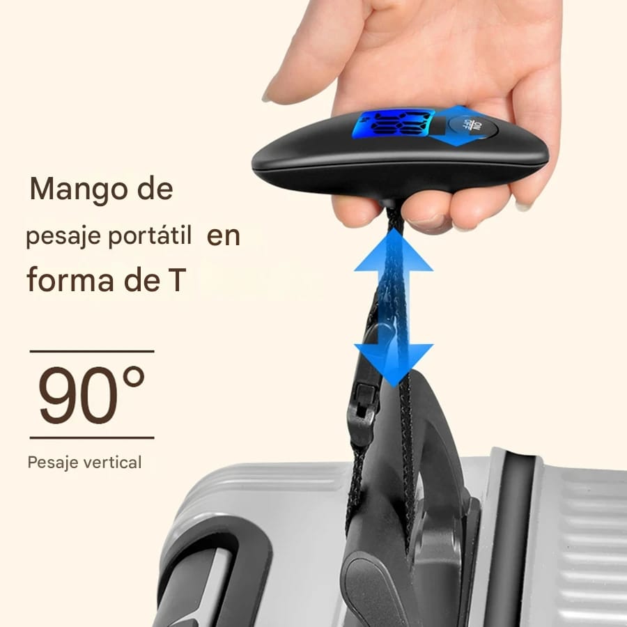 Balanza Portatil Valija Maleta Multiuso Digital Hasta 40kg - Imagen 3