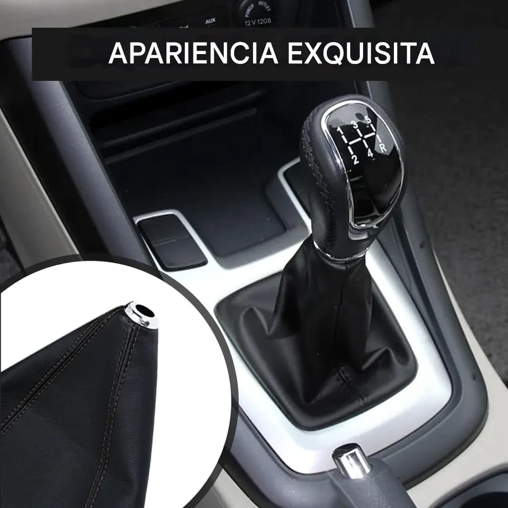 Funda Cubierta Universal Cubre Palanca Cambios Auto Cofia - Imagen 5