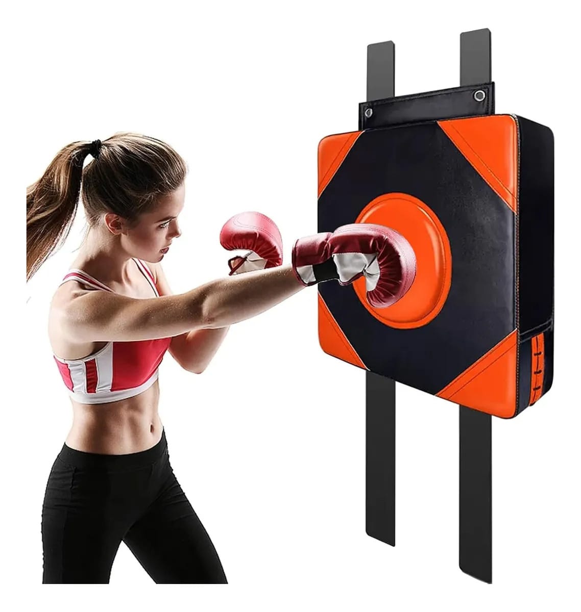 Bolsa Boxeo De Pared 40x40 Entrenamiento Marcial Sin Ruidos - Imagen 3
