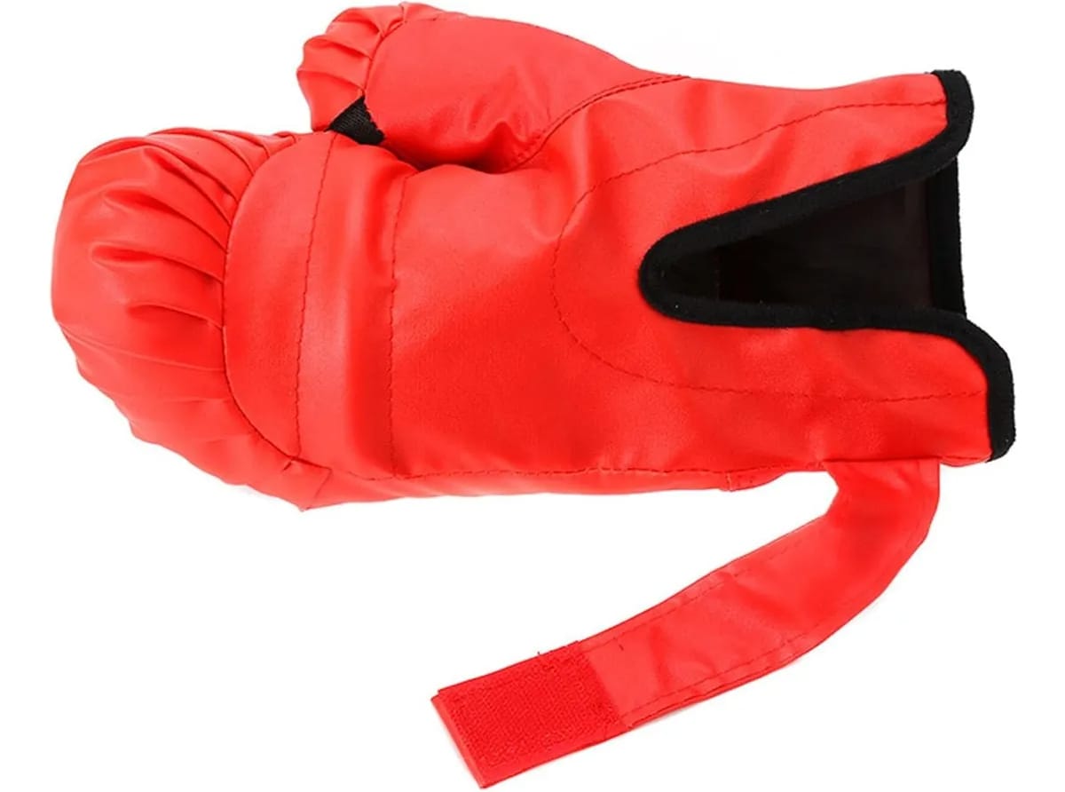 Guantes Para Bolsa De Boxeo Montada En Pared Entrenamiento - Imagen 7