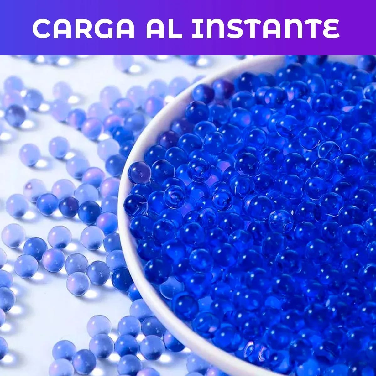 Hidrogel Bolitas Bolsa De 5000 No Tóxico Y Seguro Multiusos - Imagen 7