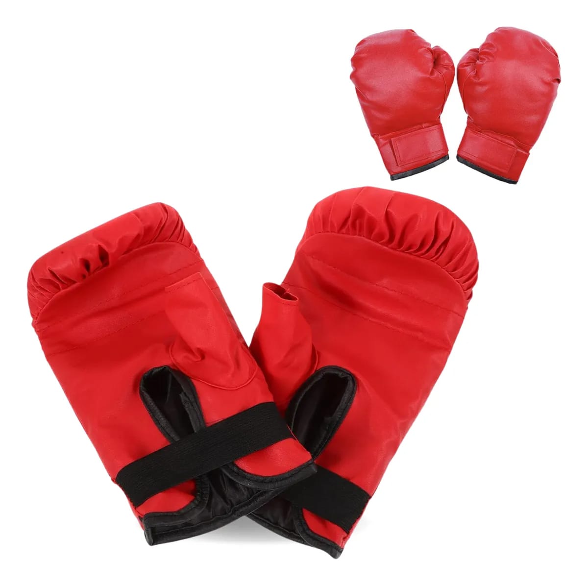 Guantes Para Bolsa De Boxeo Montada En Pared Entrenamiento - Imagen 6