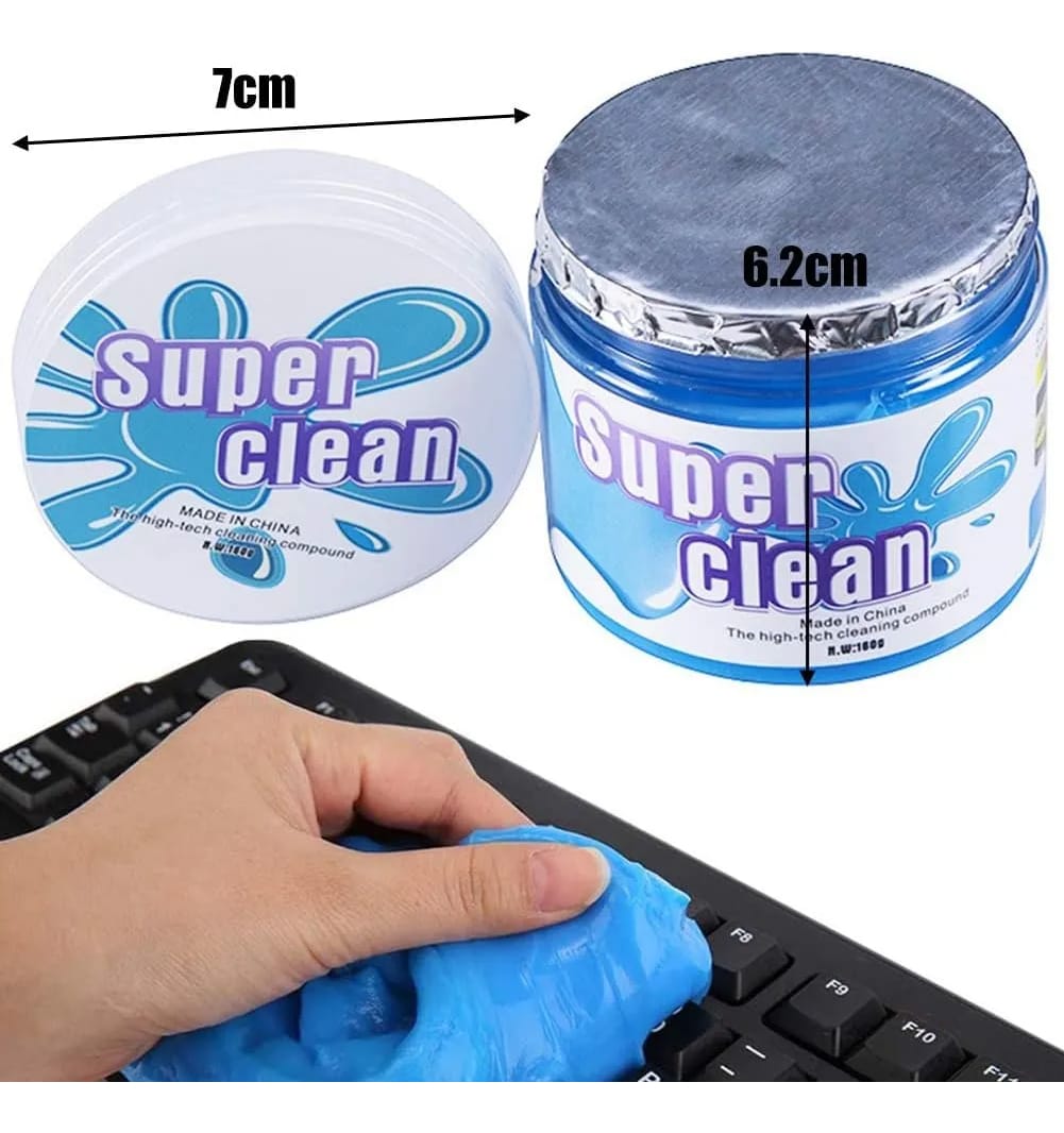 Goma Gel Limpieza Super Clean Teclado Auto Celular Rejilla - Imagen 7
