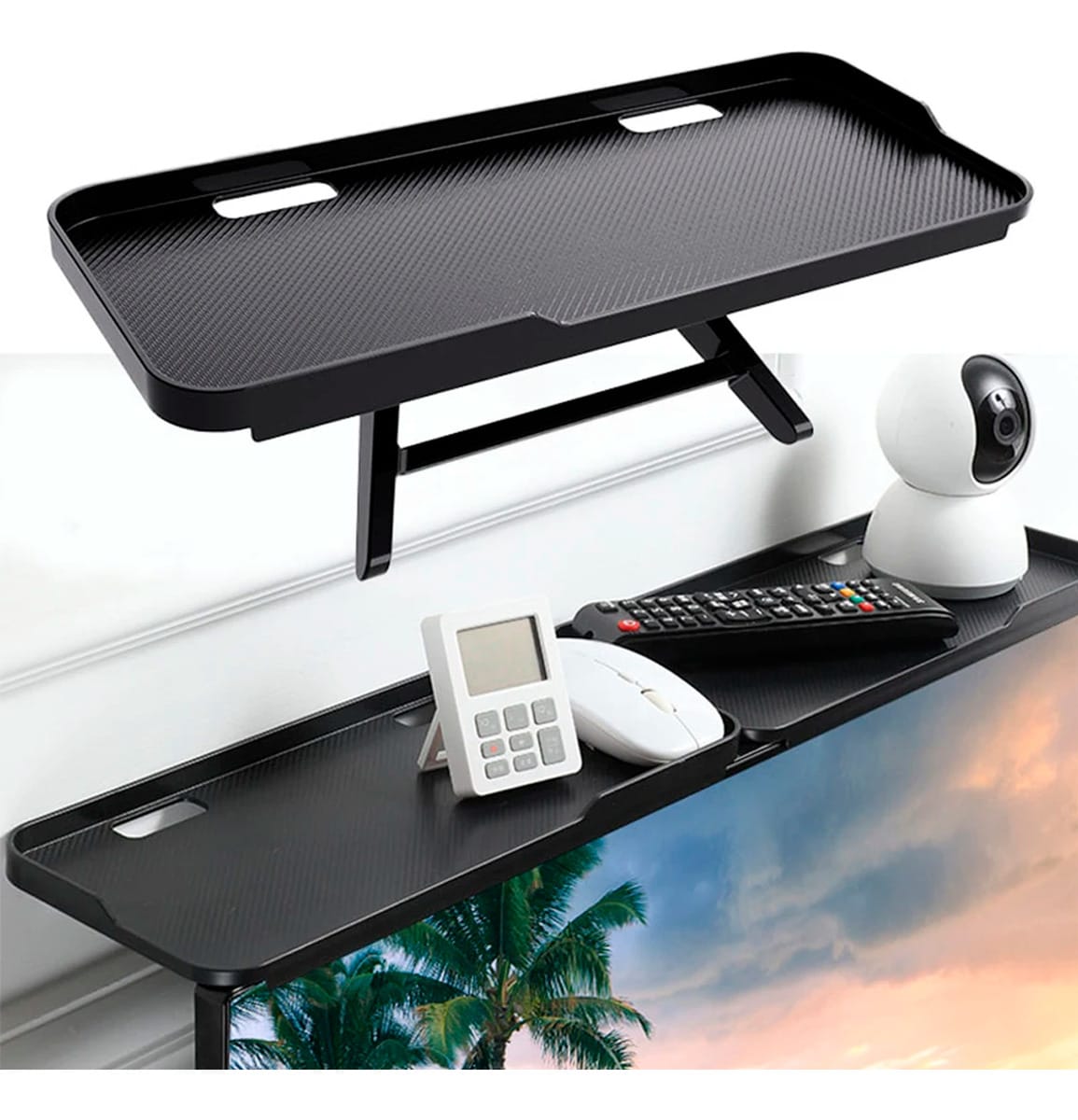 Soporte Estante Organizador Canalera Para Pantalla O Monitor - Imagen 8