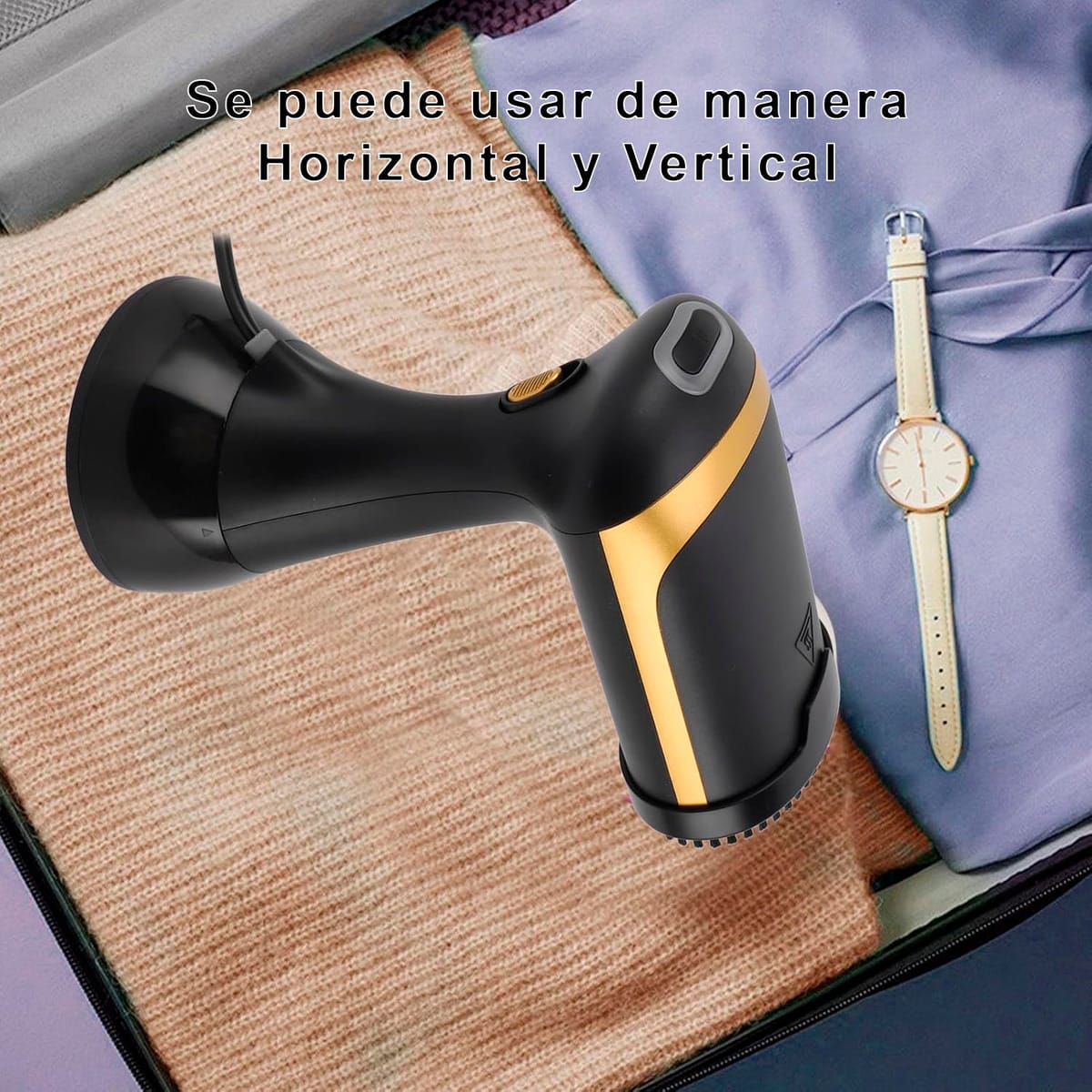Plancha Vertical A Vapor De Mano Vaporizadora Rapido 1500 W - Imagen 7