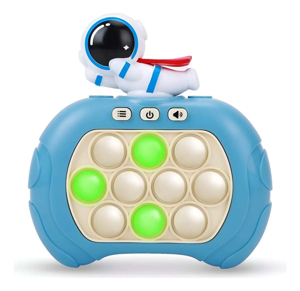 Juego Fidget Pop It Electrónico Astronauta Antiestrés Niños