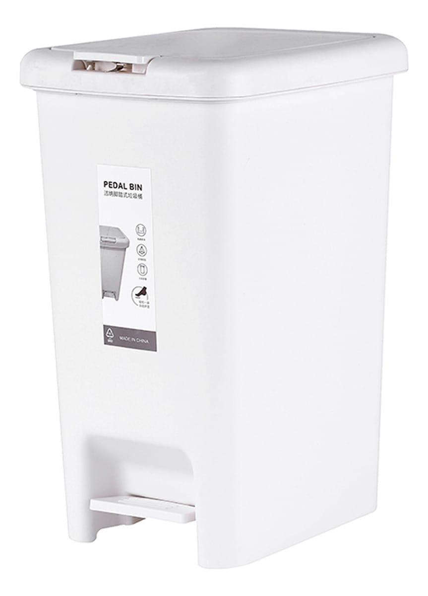 Contenedor Tacho De Basura Tapa A Pedal Capacidad 15 L