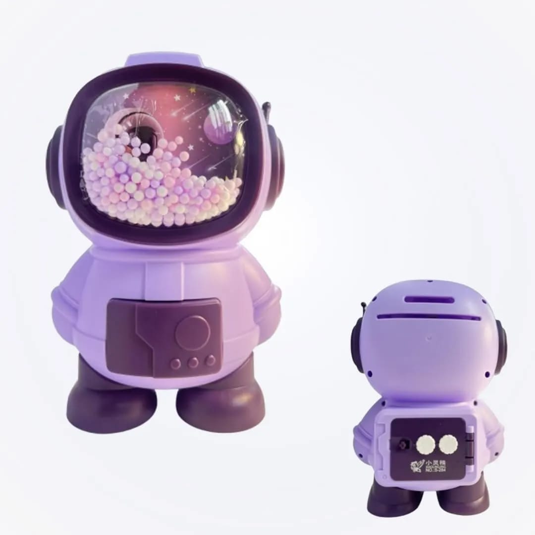 Alcancía Con Diseño Astronauta Ahorra En El Espacio Niños - Imagen 4