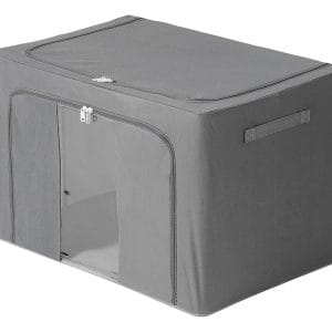 Organizador De Ropa Con Estructura Metálica Apilable 100 L