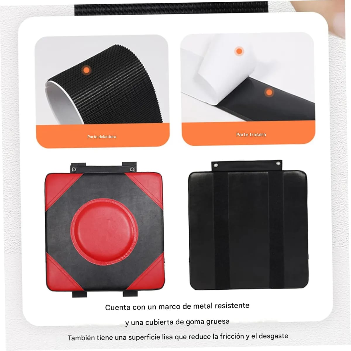 Bolsa Boxeo De Pared 40x40 Entrenamiento Marcial Sin Ruidos - Imagen 10