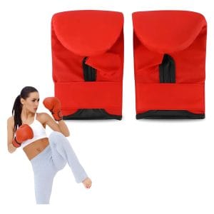 Guantes Para Bolsa De Boxeo Montada En Pared Entrenamiento