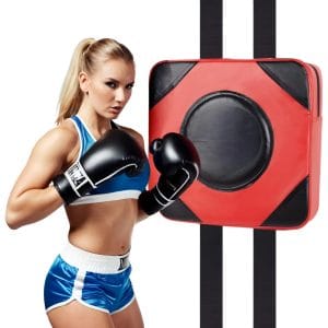 Bolsa Boxeo De Pared 40x40 Entrenamiento Marcial Sin Ruidos