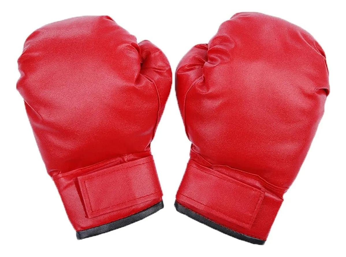 Guantes Para Bolsa De Boxeo Montada En Pared Entrenamiento - Imagen 5