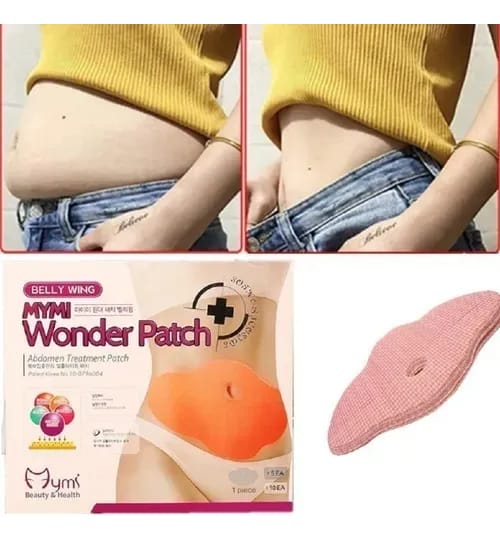 Parche Reductor De Abdomen Set De 5 Quema Grasa Abdominal - Imagen 2