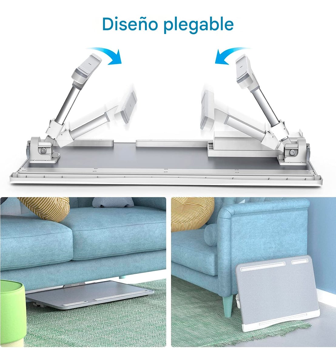 Mesa Escritorio Cama Notebook Laptop Computadora Portatil Pc - Imagen 9