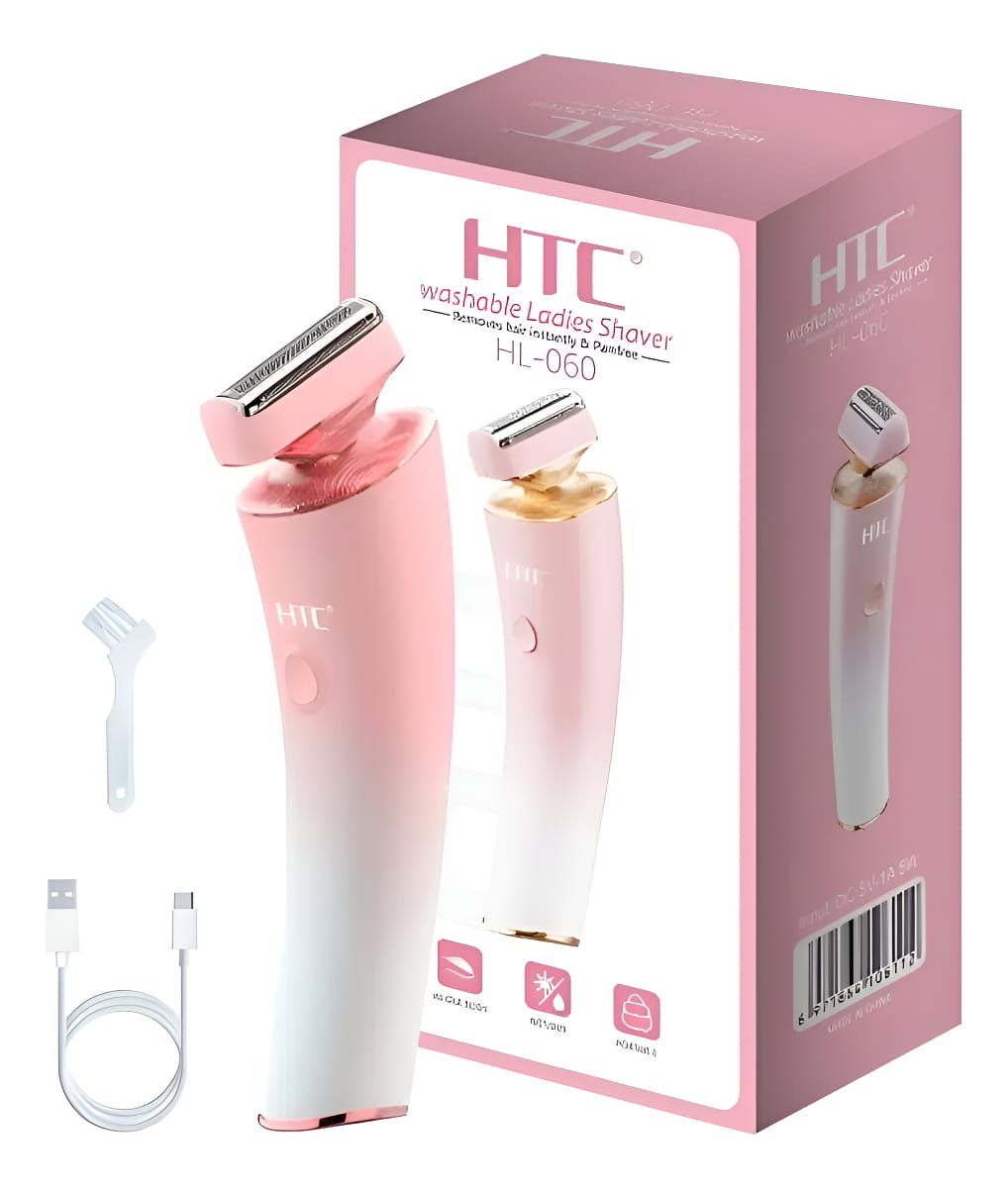 Depiladora Corporal Mujer Afeitadora Inalámbrica Htc Ipx7