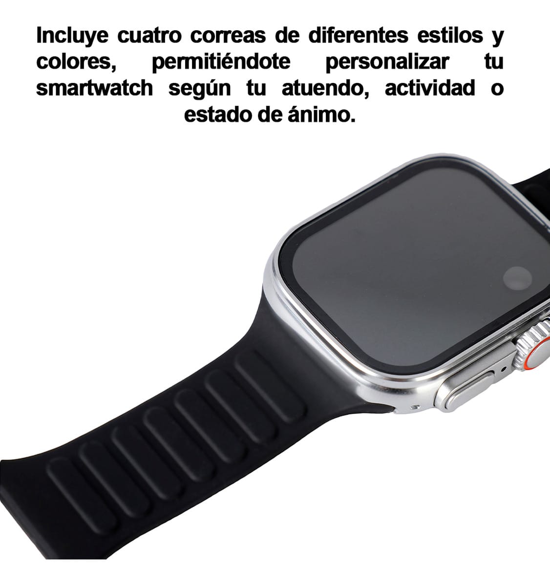 Reloj Inteligente Smart Watch T20 Ultra2 4 Mallas Diferentes - Imagen 3