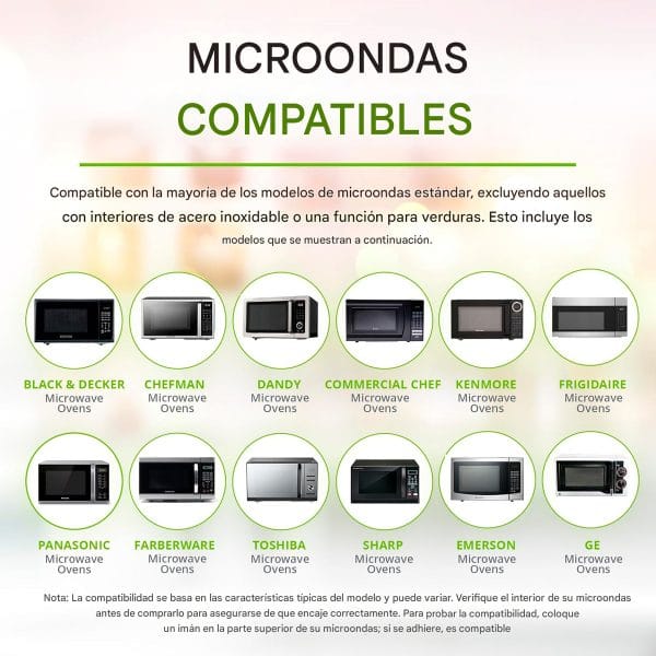 Tapa Protectora De Plato De Microondas Plegable Altura 10 Cm - Imagen 9