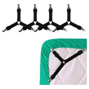 Fijadores De Colcha Triangulares Antideslizantes Pack De 4