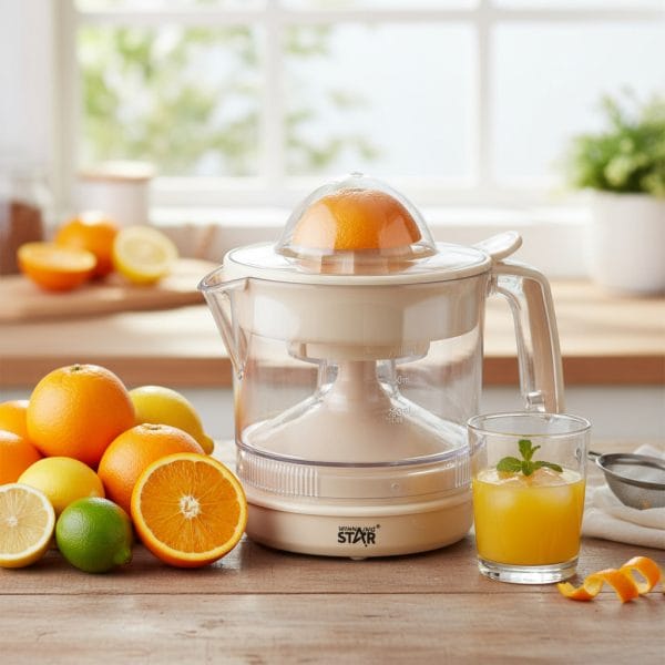 Exprimidora Electrica Potente Naranjas Citricos Jugos 750 Ml - Imagen 5