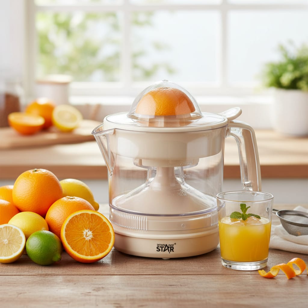 Exprimidora Electrica Potente Naranjas Citricos Jugos 750 Ml - Imagen 5
