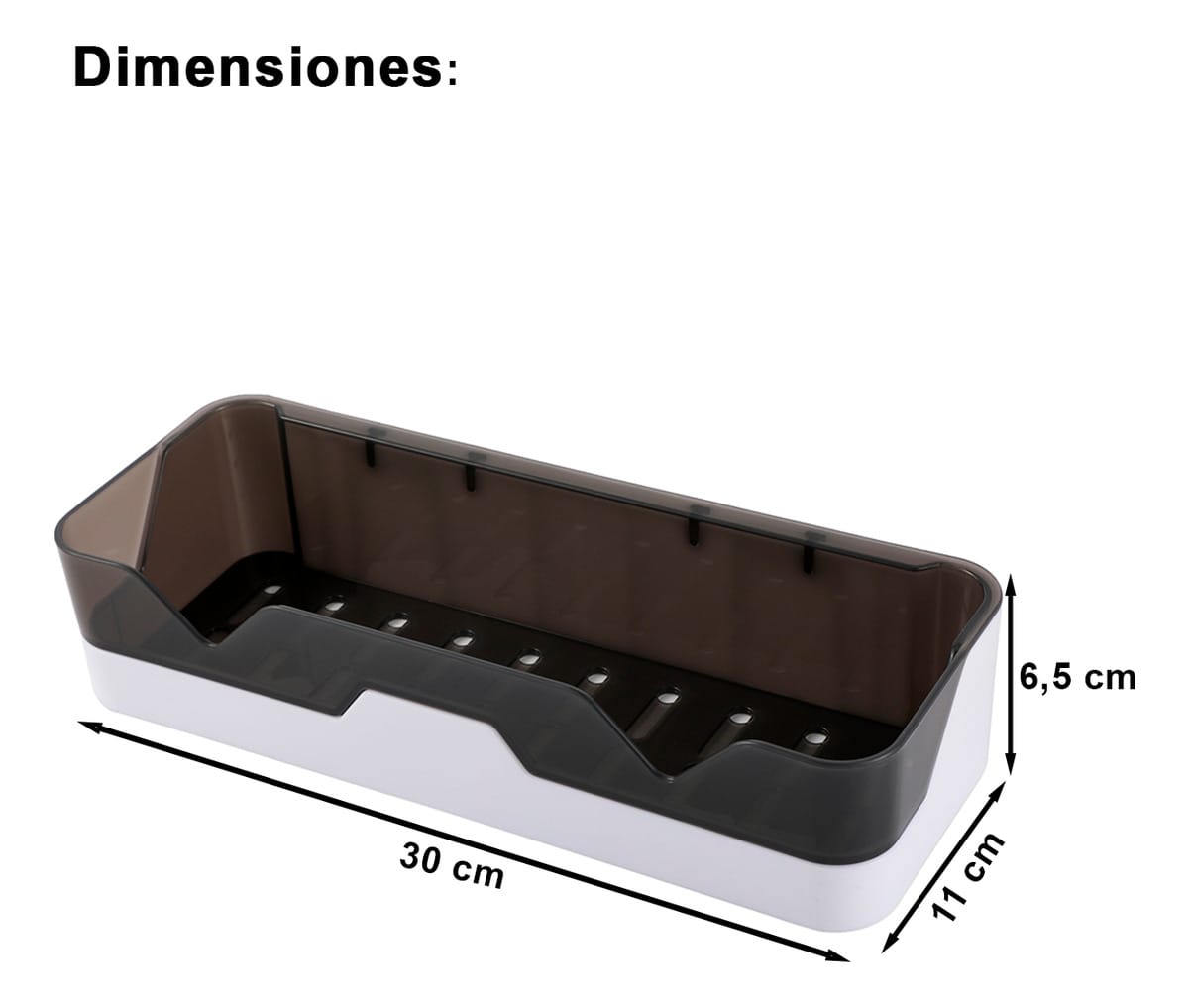 Estante Organizador Para Baño Ducha Cocina Adhesivo Multiuso - Imagen 7