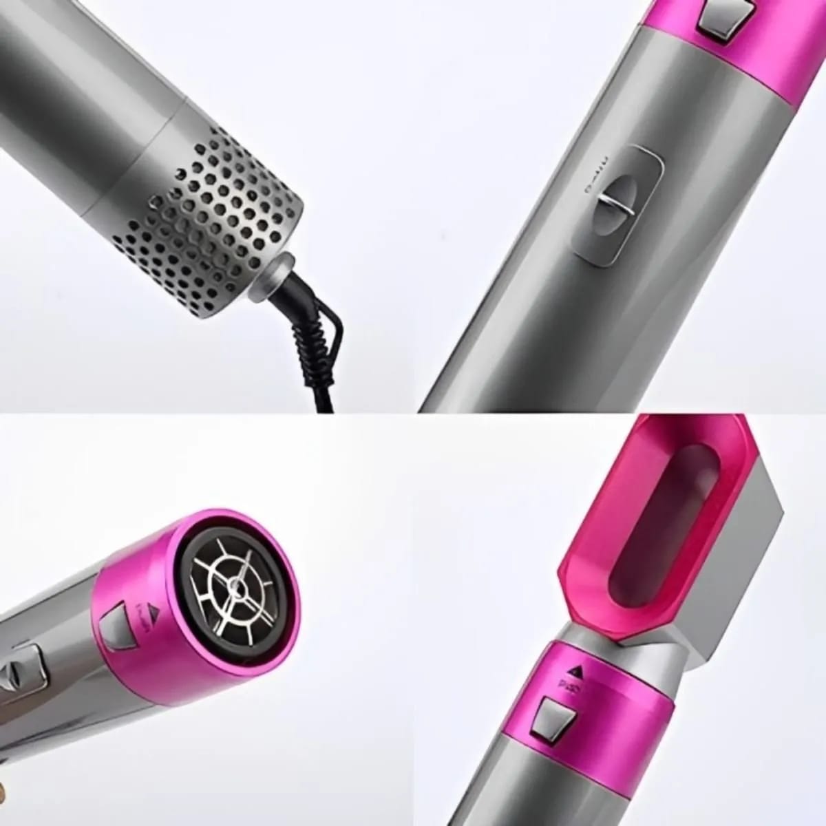 Moldeador De Pelo Secado Alisado Rizado Volumen 5 En 1 - Imagen 4