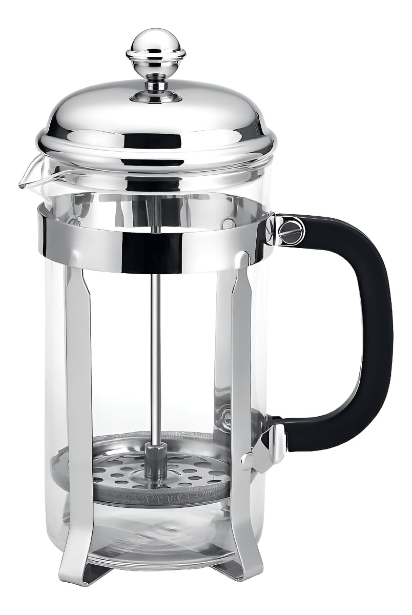 Cafetera Prensa Francesa Tetera 600 Ml Acero Inox 6 Tazas