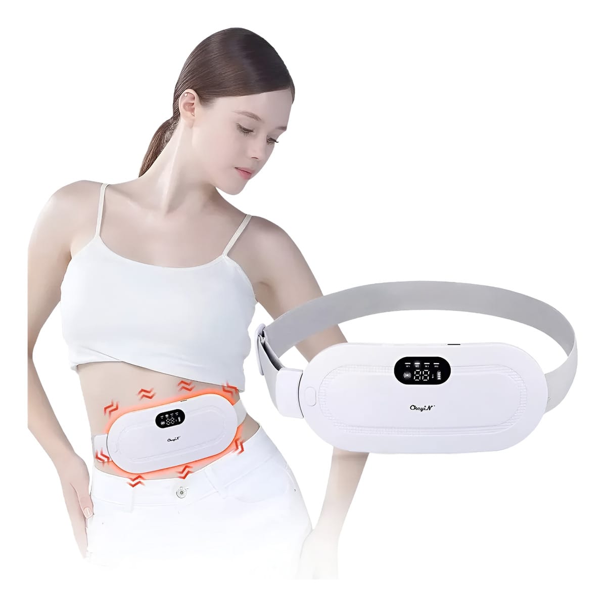 Almohadilla Calefactora Menstrual 3 Temperaturas Y Vibración - Imagen 3